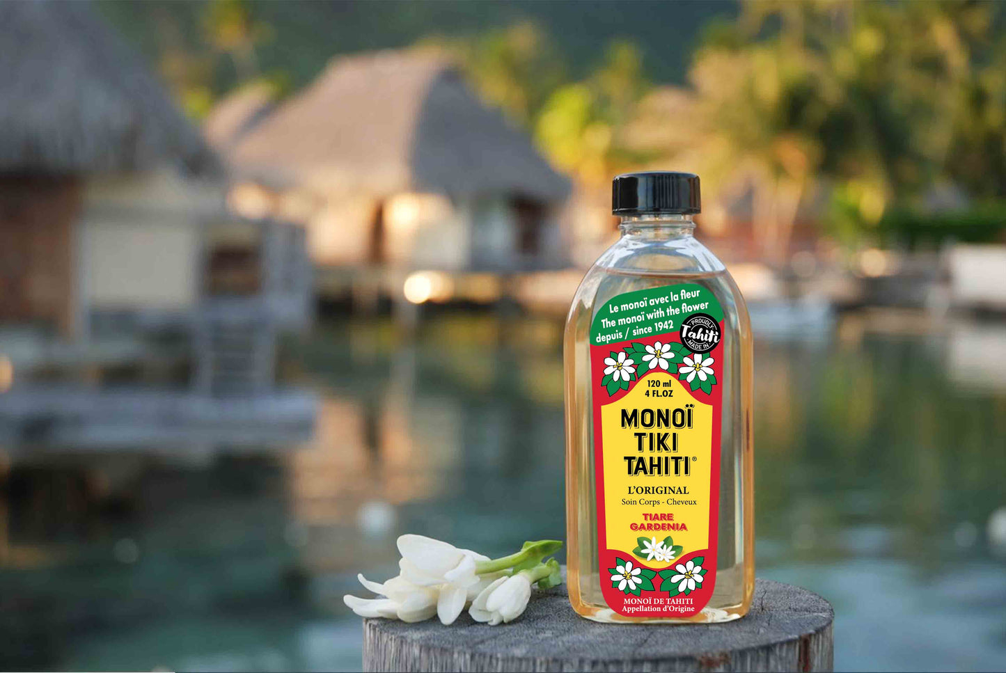 Monoi Tiki Tahiti Tiare (Tahitian Gardenia) Oil