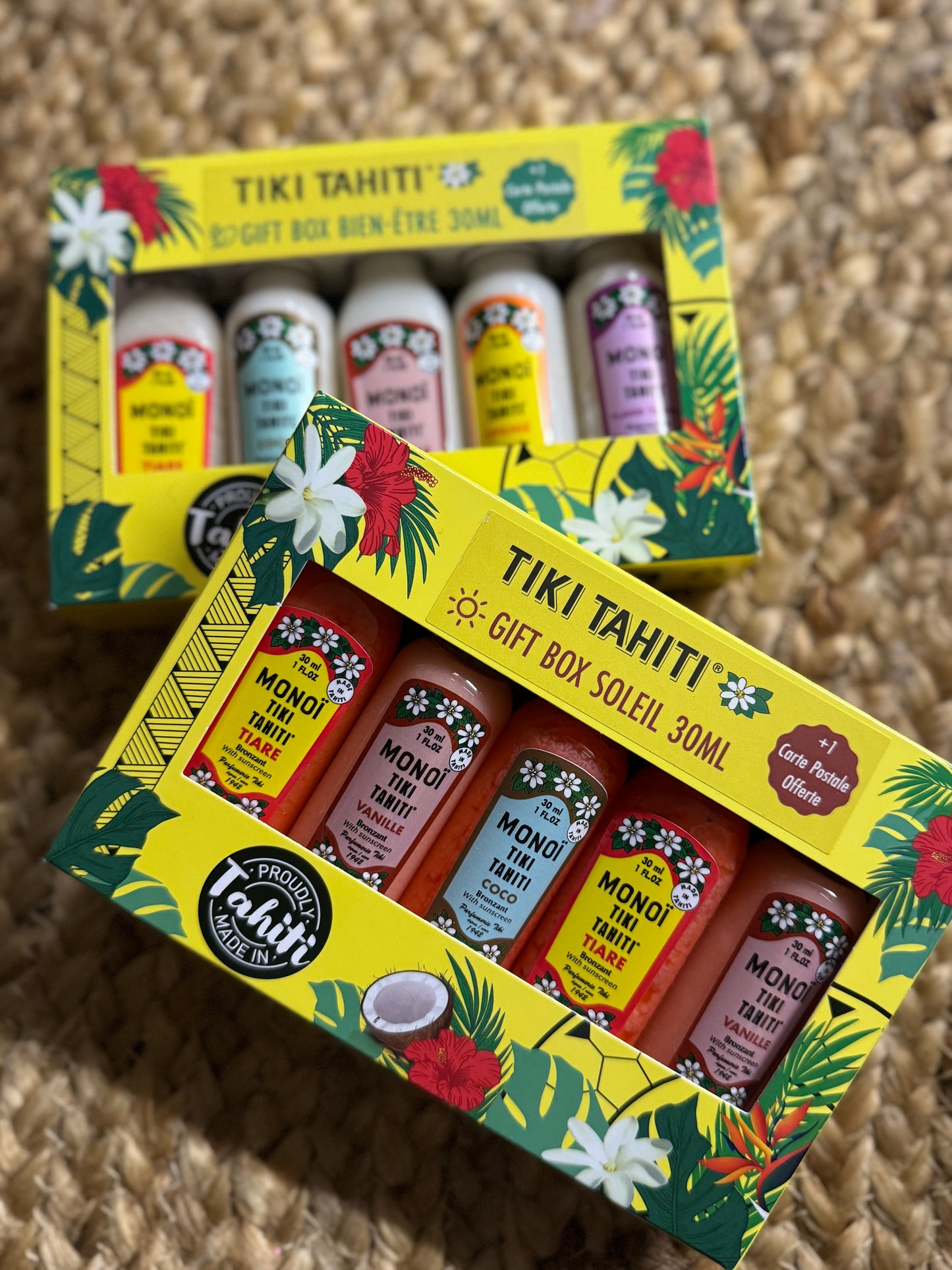 Monoi Tiki Tahiti Gift Pack 30mL Oils