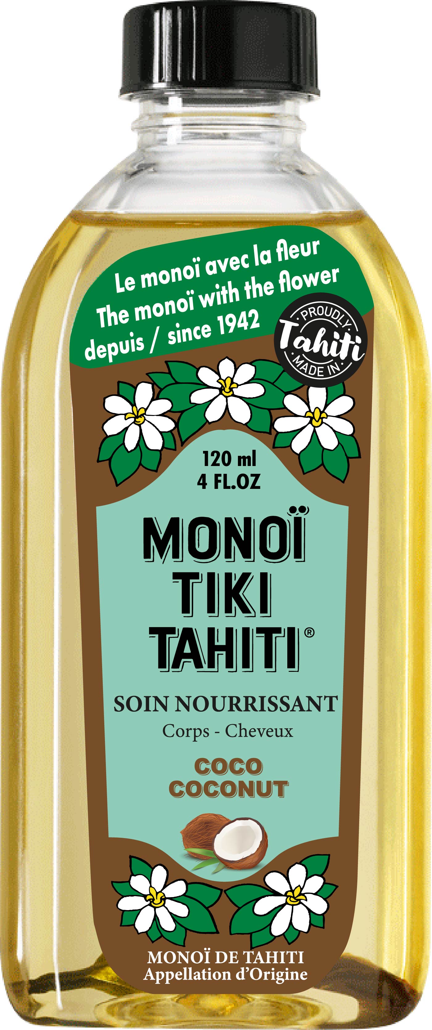 Monoi Tiki Tahiti Oil Coconut