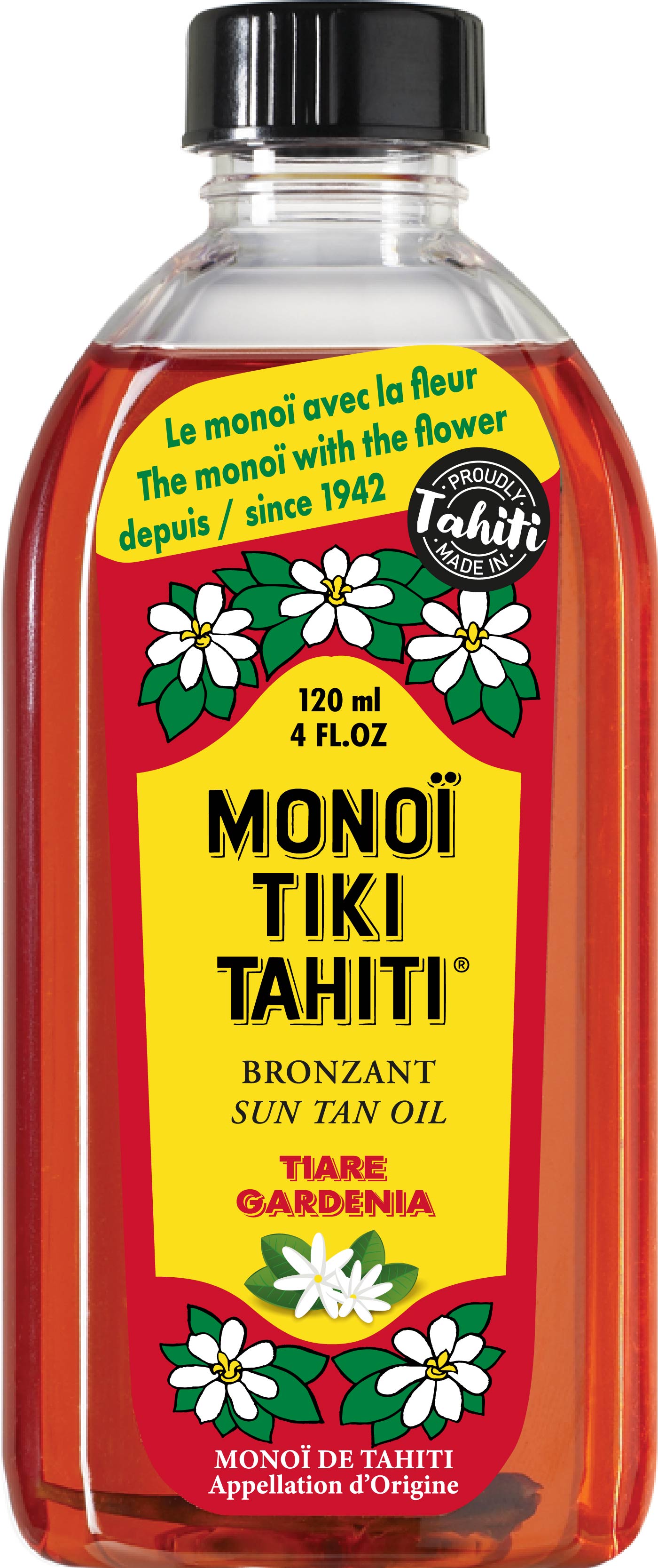 Monoi Tiki Tahiti RED Tiare Oil