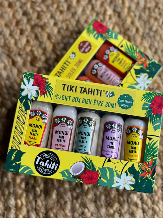 Monoi Tiki Tahiti Gift Pack 30mL Oils