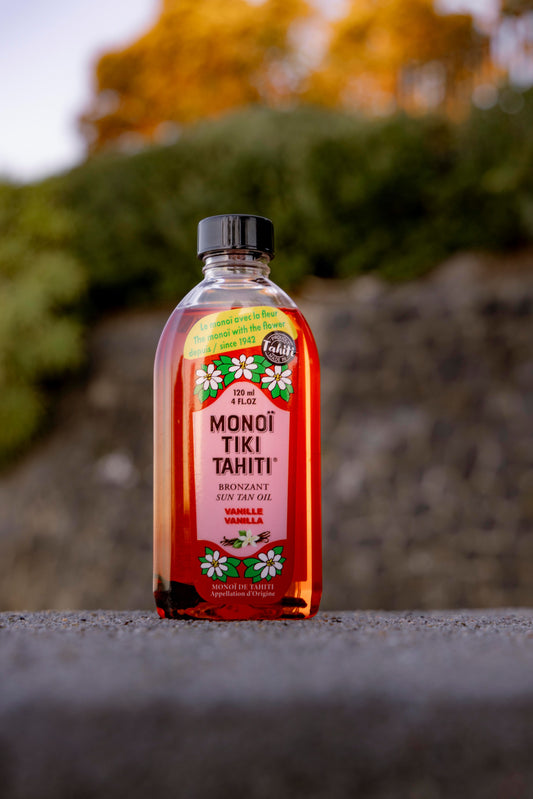 Monoi Tiki Tahiti RED Vanilla Oil