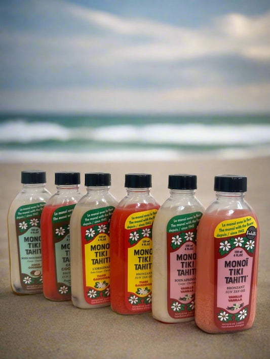 Monoi Tiki Tahiti Oil 120mL Assorted 6PACK