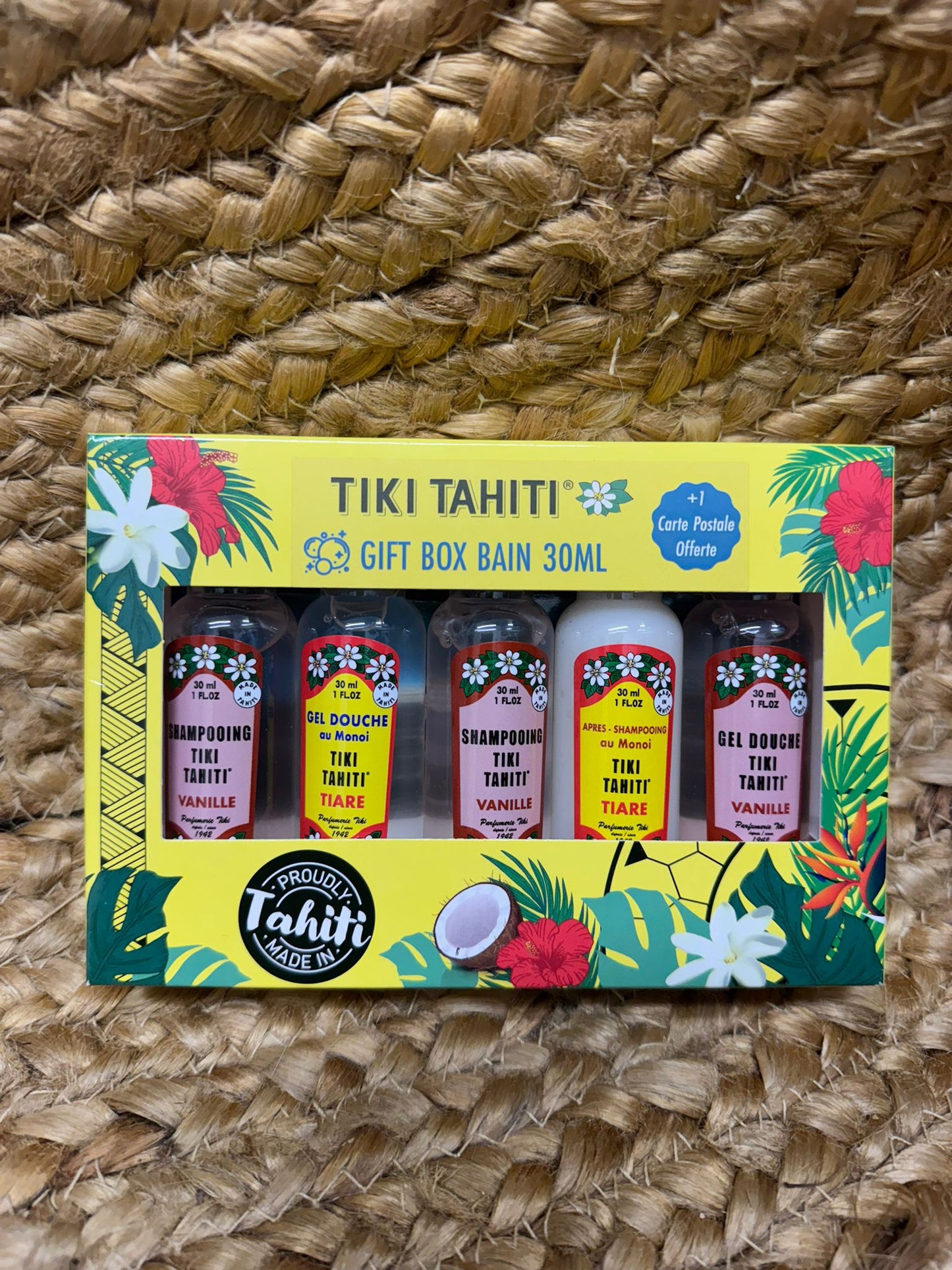 Monoi Tiki Tahiti Gift Pack 30mL Oils