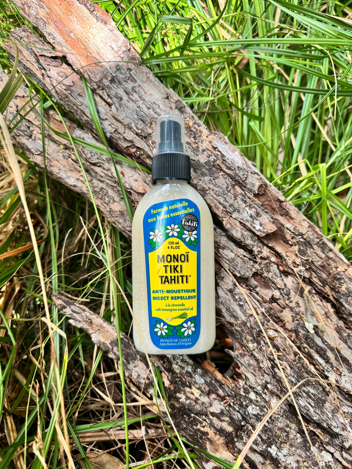 Monoi Tiki Anti-Mosquito (Anti-Moustique) Oil 120mL