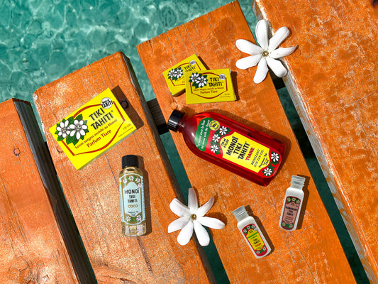 Monoi Tiki Tahiti RED Tiare Oil
