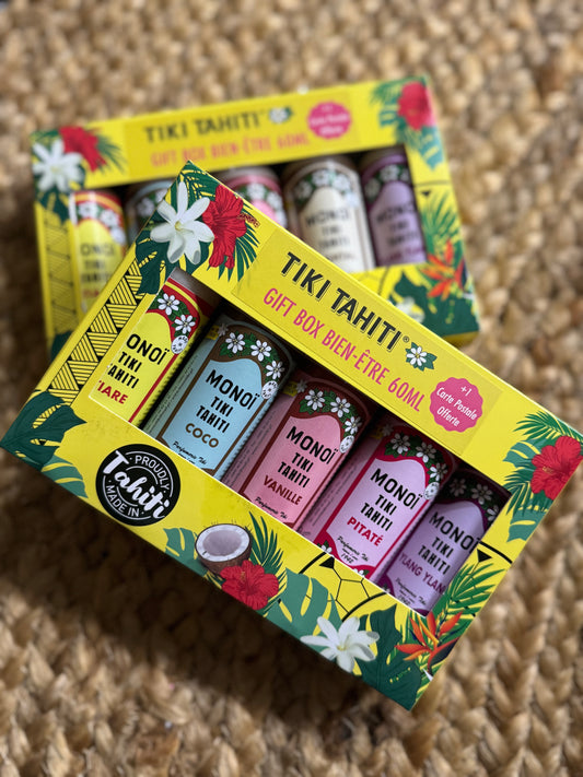 Monoi Tiki Tahiti Gift Pack 60mL Oils