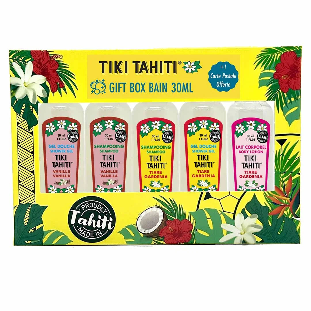 Monoi Tiki Tahiti Gift Box 30mL Oils