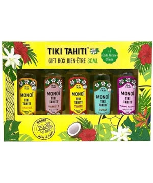 Monoi Tiki Tahiti Gift Box 30mL Oils