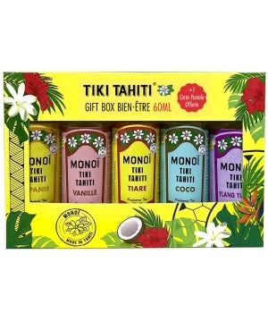 Monoi Tiki Tahiti Gift Pack 60mL Oils