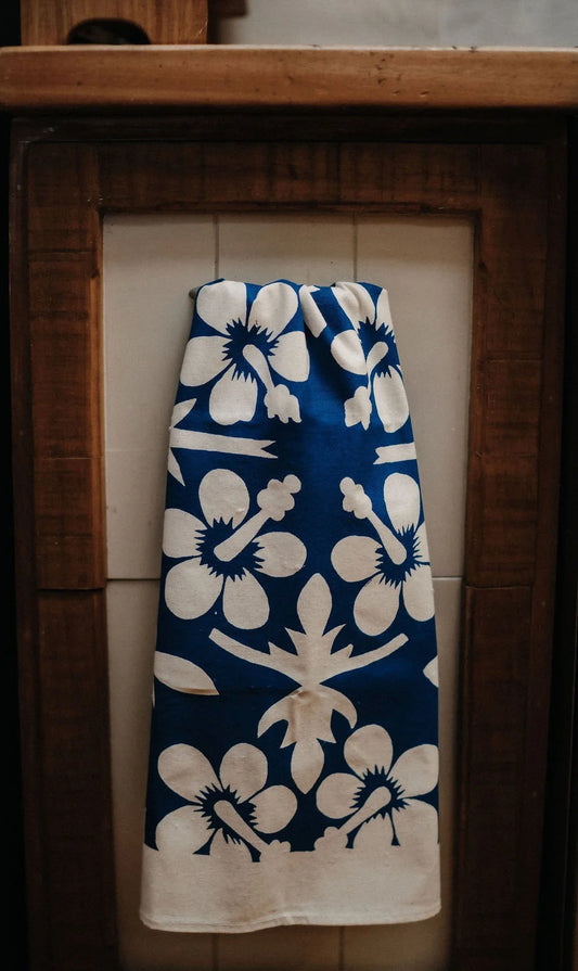 Hibiscus (Kaute) Tea Towel