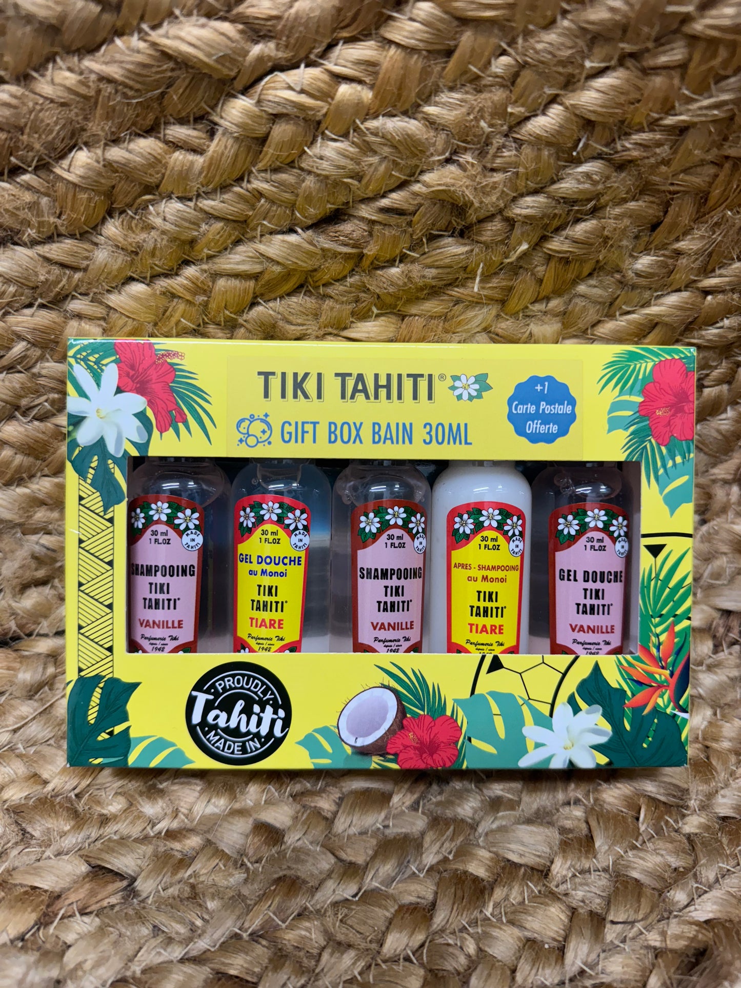 Monoi Tiki Tahiti Gift Pack 30mL Oils