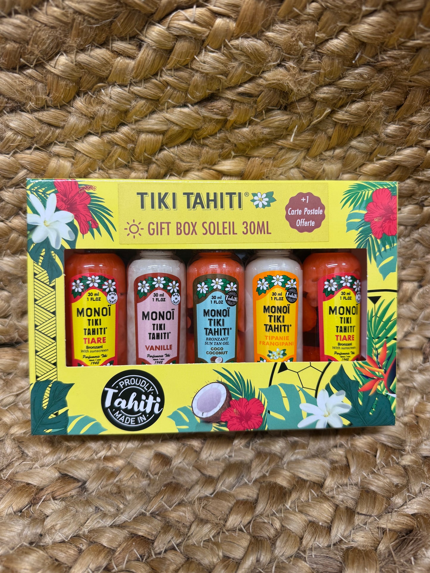 Monoi Tiki Tahiti Gift Pack 30mL Oils