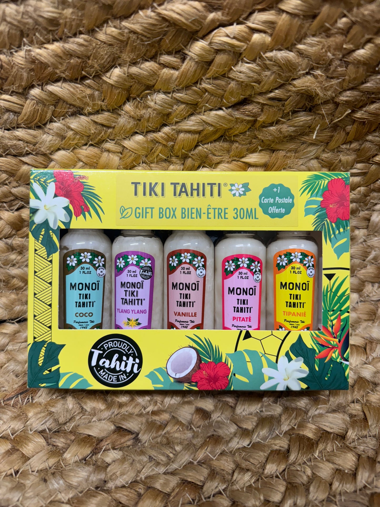 Monoi Tiki Tahiti Gift Pack 30mL Oils
