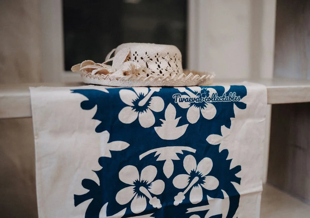 Hibiscus (Kaute) Tea Towel