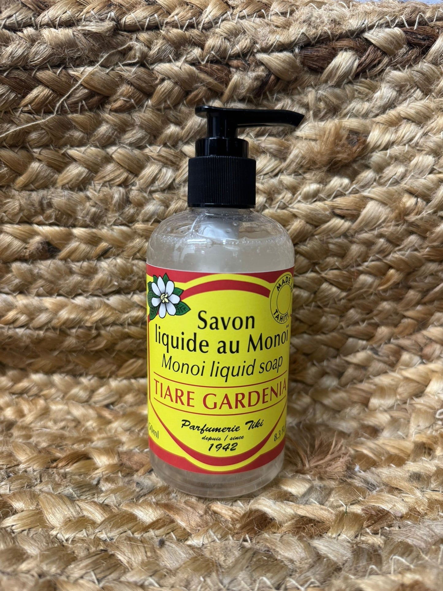 Monoi Liquid Soap Tiare Gardenia 250mL