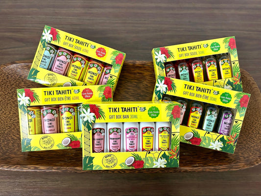Monoi Tiki Tahiti Gift Pack 60mL Oils